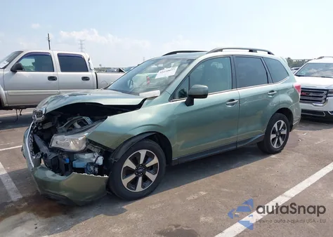 2017 Subaru Forester 2.5I Premium z USA, uszkodzony, nr VIN JF2SJAEC5HH459571